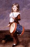 Martin  Drolling Portrait of the Artist-s Son as a Drummer China oil painting reproduction